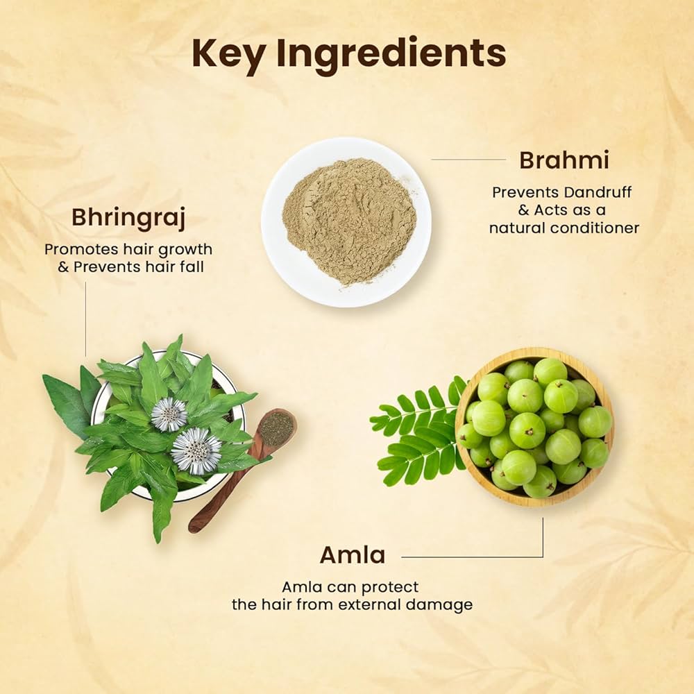 Jamalgota Ayurvedic Hair Growth Powder (Pack of 2)